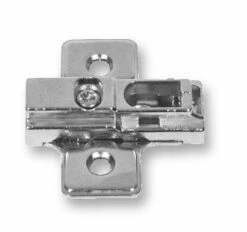 Liberty 0mm Mounting Plate For Easy Clip Hinges - Height Adjustable L-H71013-NP-A