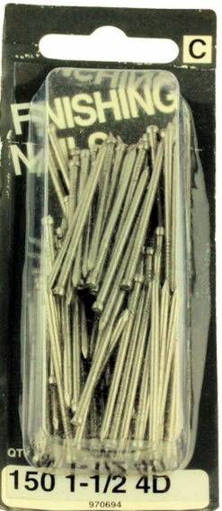 Hillman 1-1/2" Finishing Nails - 150 Pack H-970694