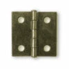 1-1/2" X 1-1/2" Antique Brass Butt Hinge H537B-112AB -Liberty Sale 1 1 2 x 1 1 2 antique brass butt hinge 5 72068.1659383600
