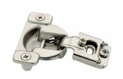 Liberty 1/2" Overlay Compact Concealed Hinge - 6 Way Adjust - With Dowels H70217-NP-A