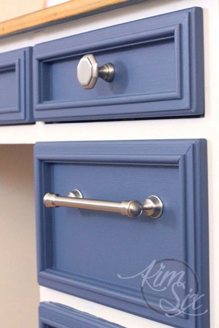 Liberty 1-3/16" Athens Octagon Knob Satin Nickel 7 Liberty 1-3/16" Athens Octagon Knob Satin Nickel - Image 5