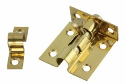 Liberty 1-3/4" Barrel Bolt Lock Solid Polished Brass