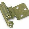 Liberty 10-Pak 3/8" Inset/Offset Hinge Burnished Antique Brass Self Closing LQ-81467 -Liberty Sale 10 pak 3 8 inset offset hinge burnished antique brass with screws bumpers self closing lq 81467 9 38458.1659385972