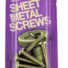 Hillman #10 X 1" Pan Head Phillips Sheet Metal Screws - 7 Pack H-06-2637-147