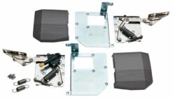 Liberty 100-Degree Upward Lift Soft Close Cabinet Hinge - Nickel Plated - HKLS200-NP-R