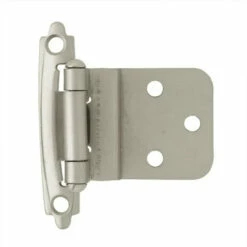Liberty 3/8" Offset Cabinet Hinge Pair Of Nickel 115366