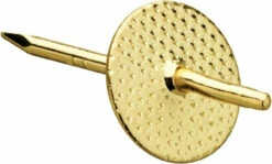 Liberty (12-Pack) 15lb Quick Picture Hangers Brass Plated