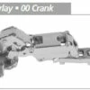Liberty 165 Degree Easy Clip Hinge Half-Overlay 08 Crank H16013-NP-A -Liberty Sale 165 degree easy clip hinge overlay l h71028 np a h16013 np a 1 82280.1659463306