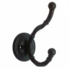 Liberty Twisted Double Prong Coat And Hat Hook Flat Black -Liberty Sale 171753 33707.1689961474