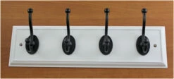 Liberty (3 Pack) 18" 4- Hook Oil Rubbed Bronze Hook Rack
