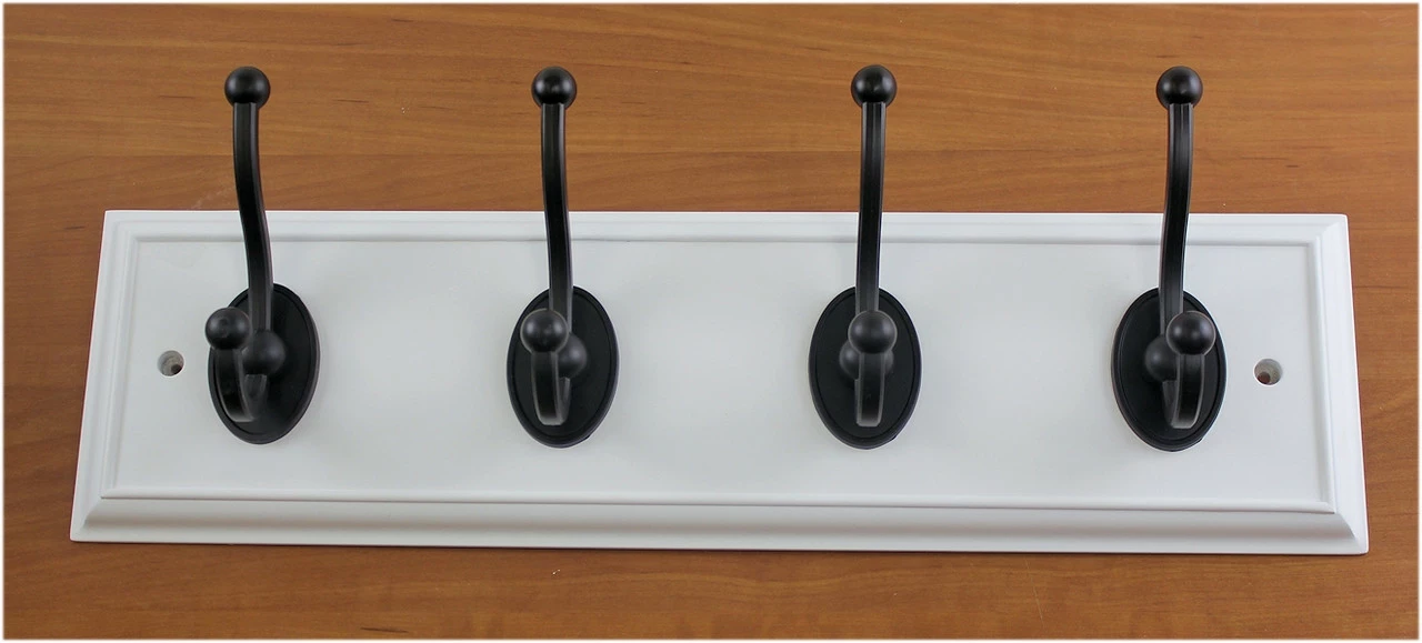 Liberty (3 Pack) 18" 4- Hook Oil Rubbed Bronze Hook Rack 3 Liberty (3 Pack) 18" 4- Hook Oil Rubbed Bronze Hook Rack