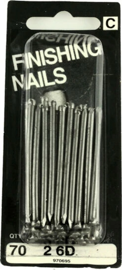 Hillman 2" Finishing Nails 6D - 70 Pack H-970695
