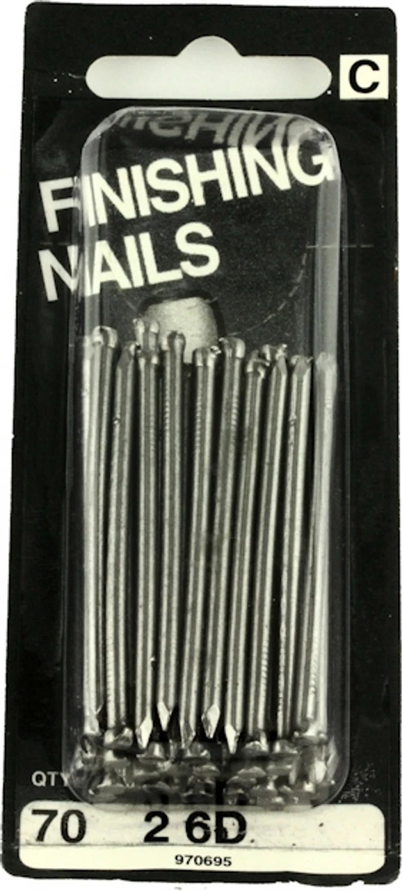 Hillman 2" Finishing Nails 6D - 70 Pack H-970695 3 Hillman 2" Finishing Nails 6D - 70 Pack H-970695