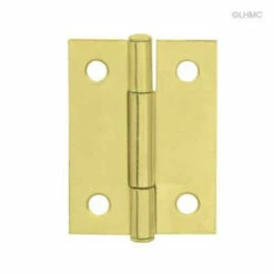 Liberty (2 Pack) 2" X 1-1/2" Butt Hinge Loose Pin Brass Plated