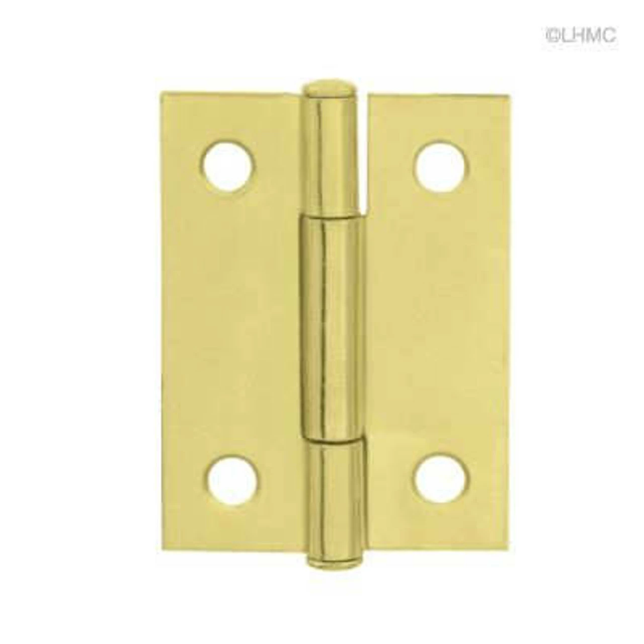 Liberty (2 Pack) 2" X 1-1/2" Butt Hinge Loose Pin Brass Plated 3 Liberty (2 Pack) 2" X 1-1/2" Butt Hinge Loose Pin Brass Plated