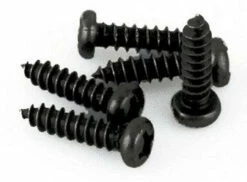 #2 X 1/2" Round Head Black Phillips - Bag Of 25 Screws