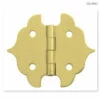 (100-Pack) Pair Small Solid Brass Jewel Box Hinge 1-1/8"X1-1/4" - 2 Per Pkg L-20721-1XC -Liberty Sale 20721 1xc 81107.1683911775