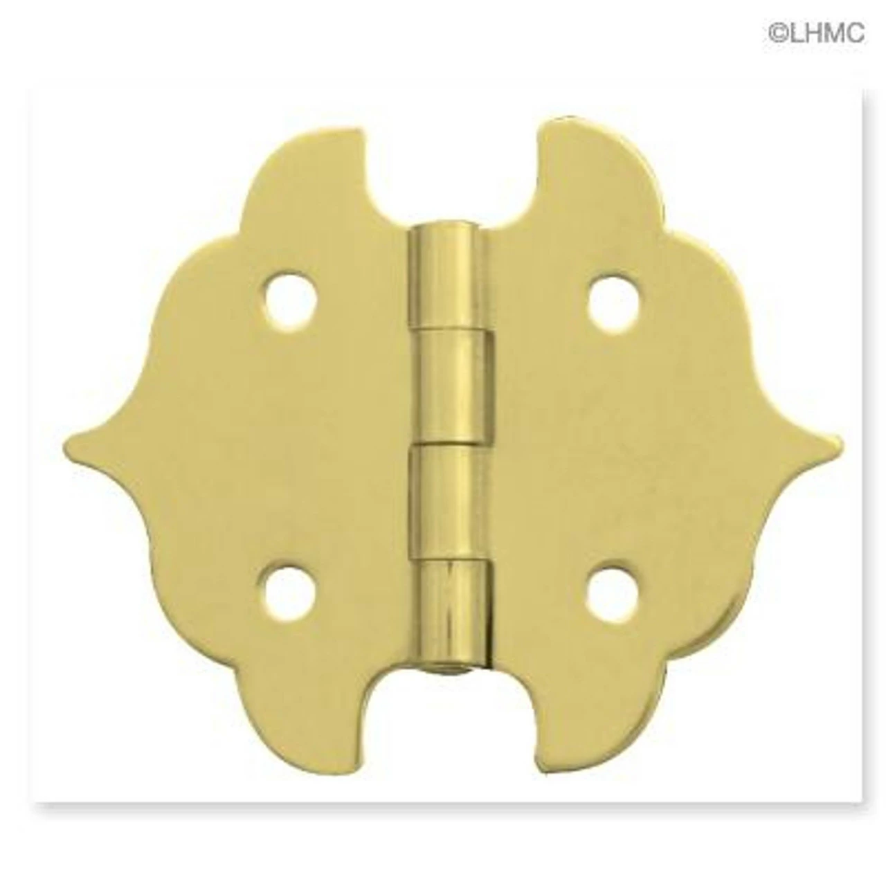 (100-Pack) Pair Small Solid Brass Jewel Box Hinge 1-1/8"X1-1/4" - 2 Per Pkg L-20721-1XC 3 (100-Pack) Pair Small Solid Brass Jewel Box Hinge 1-1/8"X1-1/4" - 2 Per Pkg L-20721-1XC