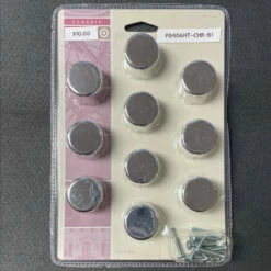 Liberty (10-Pack) 1-3/16" Classic Knob Chrome