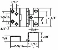 Liberty 270 Degree Hinge - Satin Chrome Finish L-H09951-SC-A -Liberty Sale 270 degree hinge satin chrome finish l h09951 sc a 4 07652.1659465144