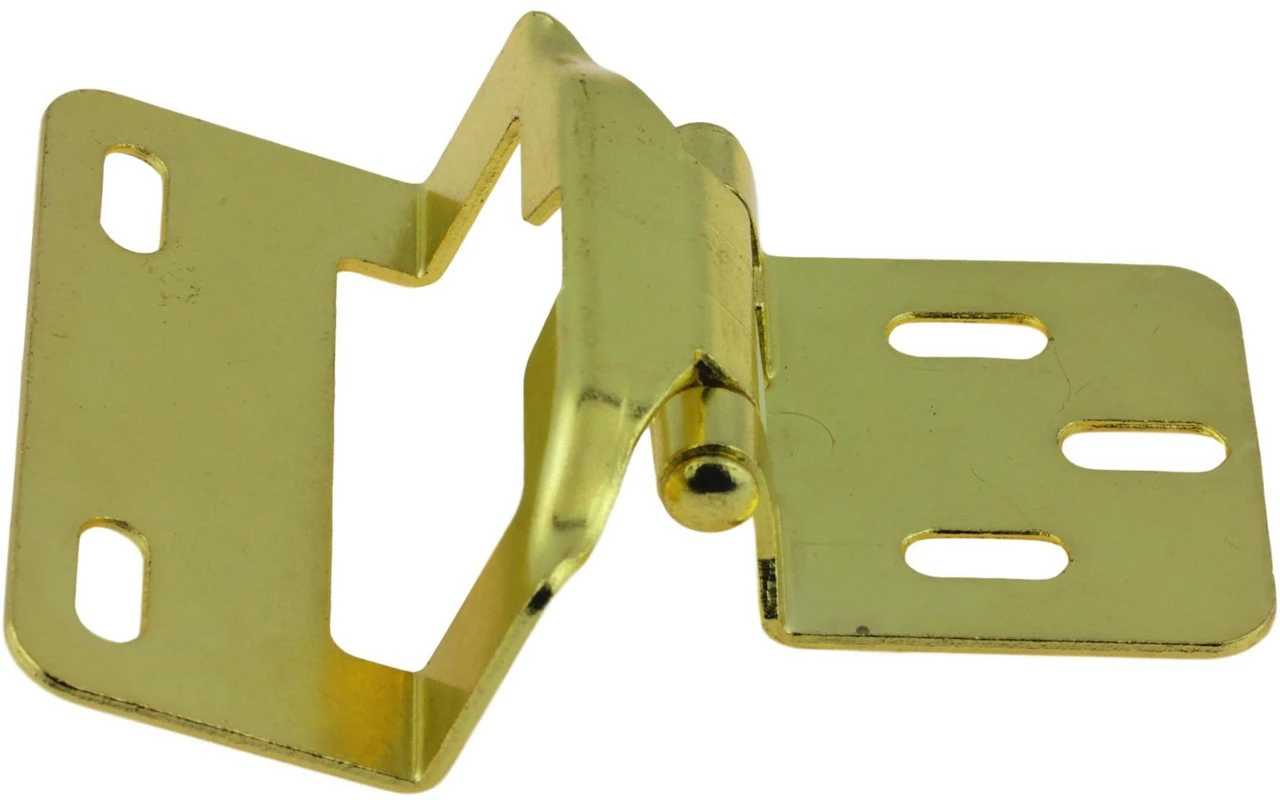 Liberty Semi-Wrap - 3/4" Overlay - 2-way Adjustable Hinge - Brass Plated - H01912-BP-A 3 Liberty Semi-Wrap - 3/4" Overlay - 2-way Adjustable Hinge - Brass Plated - H01912-BP-A