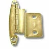 3/8" Inset/Offset Free Swing Hinge - Bright Brass Short Leaf -Liberty Sale 3 8 inset offset free swing hinge bright brass short leaf 5 33275.1659385572