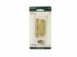 Liberty 3" Satin Brass 5/8" Radius Door Hinge LQ-HN0010G-SB-U
