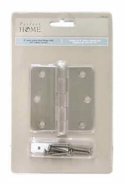 Liberty 3" Satin Nickel Door Hinge 1/4 Radius Corners 1 Per Pak (478-603)