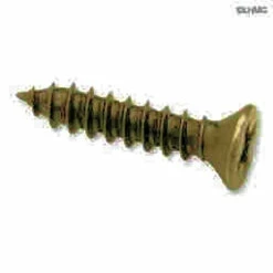 3 X 1/2" Flat Head Phillips Screw - Antique Brass (25 PCS)C1060-FP3012ABPK