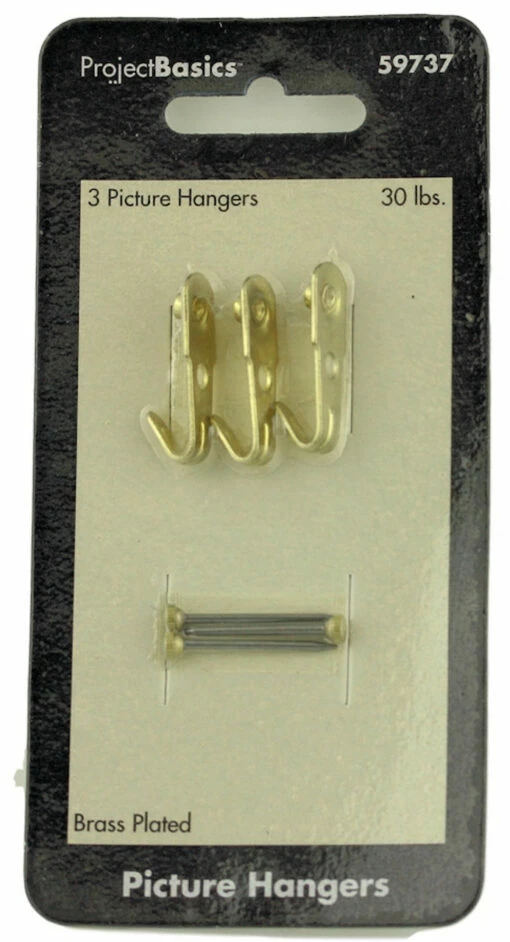30 Pound Rated Art Frame Hangers 3-Pack 59737-085-04-0737 3 30 Pound Rated Art Frame Hangers 3-Pack 59737-085-04-0737 -Liberty Sale 30 pound rated art frame hangers 3 pack 59737 085 04 0737 2 06385.1660146979