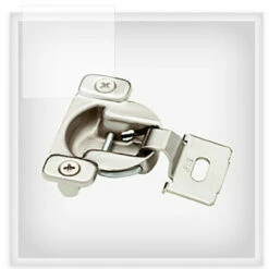 Liberty 35mm 100 Degree 5/16" Overlay Compact Hinge With Dowels
