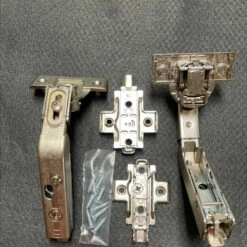 Liberty Pair Of Pie Cut Corner Hinge Nickel Plated
