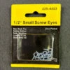 (12-Pack) 1/2" Small Screw Eyes -Liberty Sale 3C6C837D 2CB4 417D 8812 9F0A7230C7EA 33915.1696615773