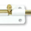 Liberty 4" Barrel Bolt Lock White Epoxy/Brass 2 Liberty 4" Barrel Bolt Lock White Epoxy/Brass -Liberty Sale 4 barrel bolt lock white epoxy brass lq 50018 1 80888.1661788421