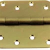4" X 4" Residential Hinge 5/8 Radius Made In USA Yellow Zinc -Liberty Sale 4 x 4 residential hinge 5 8 radius made in usa yellow zinc 2 65234.1659463963