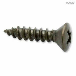 Amerock 5 X 5/8" Oval Head Screws Antique Brass Bag Of 60