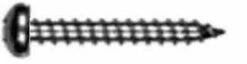 #5 X 5/8 - Pan Head Phillips Chrome Plated - Bag Of 25 Screws