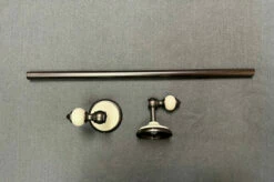 Liberty 18" Alexandria Towel Bar Set Rubbed Bronze And Aged Ceramic -Liberty Sale 50EA0355 8722 4793 B7B5 4CBF287E81A8 68095.1669226258