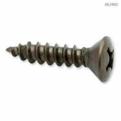 6 X 5/8" Oval Head Screw - Antique Brass - Phillips - (25 Pcs) C1060-OP6058ABPK