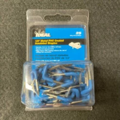 1/2" Metal PVC Coated Insulated Staples