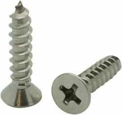 #6 X 3/4" Chrome Wood Screw (250+ Pack)
