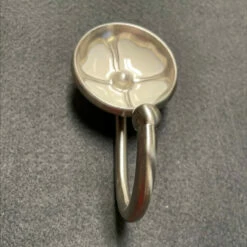 Liberty Cream And Satin Nickel Flower Hook -Liberty Sale 77D52E89 98E5 4B79 8C96 B1EC84A2E684 60807.1660142819