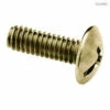 8-32 X 1/2" Knob Screw - Brass Plated - Truss Head - (25 Pcs) -Liberty Sale 8 32 x 1 2 knob screw brass plated truss head 25 pcs 2 35657.1640881065