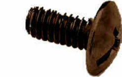 8-32 X 3/8" Knob Screw - Antique Copper - Truss Head - (25 Pcs)