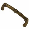 (5-Pack) 4" Bamboo Pull Antique Gold -Liberty Sale AH 1810 3 56640.1645820640