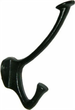 Cast Iron Front Mount Coat Hook