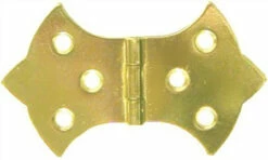 Brass Plated Steel Butterfly Hinge