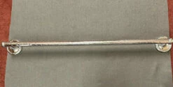 24" Solid Brass Towel Bar Polished Chrome
