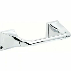 Liberty Delta Everly Double Post Pivoting Toilet Paper Holder In Polished Chrome