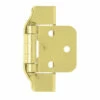 Liberty Pair 1/2" Overlay -Partial Wraparound Hinge Polished Brass 2 Liberty Pair 1/2" Overlay -Partial Wraparound Hinge Polished Brass -Liberty Sale H01915 PB 85973.1675972414